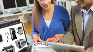 How to apply for equipment financing.