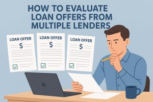 How to evaluate loan offers from multiple lenders.