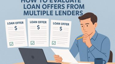 How to evaluate loan offers from multiple lenders.