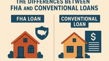 The differences between FHA and conventional loans.