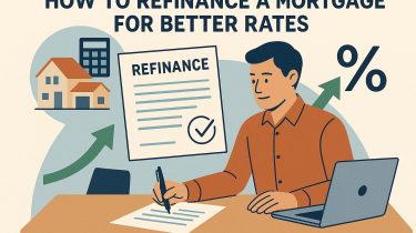 How to refinance a mortgage for better rates.