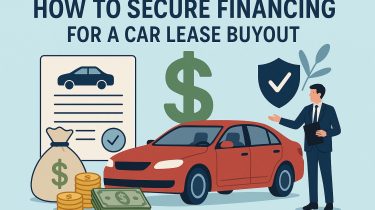 How to secure financing for a car lease buyout.