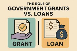 The role of government grants vs. loans.