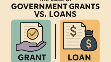 The role of government grants vs. loans.