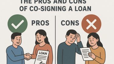 The pros and cons of co-signing a loan.